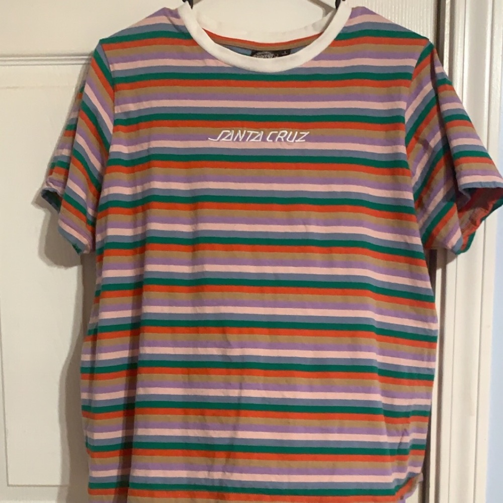 santa cruz stripped shirt